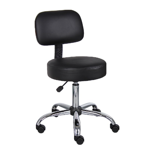 Ergonomic Lab Stool - Black